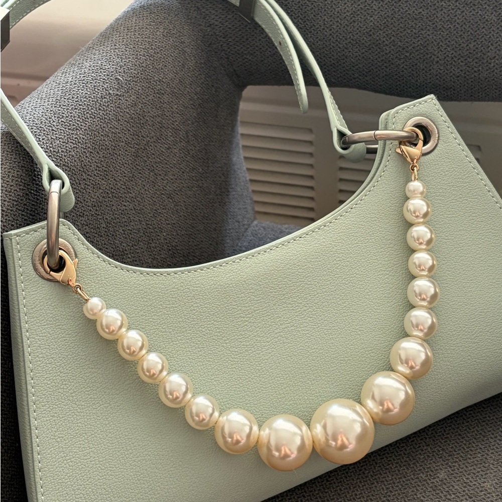 Moving Sale 🌟 Apede Mod Apede 1.9 Mint Green Leather Shoulder Bag